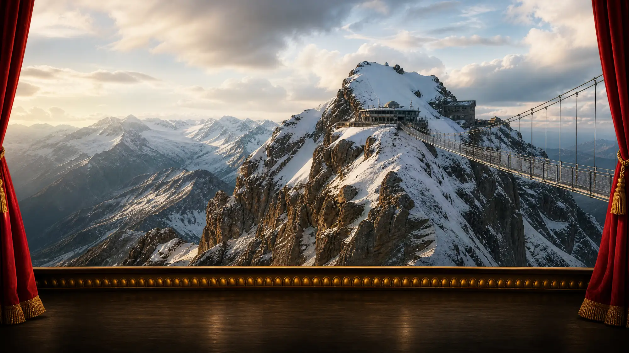 Ride the world's first revolving cable car to an altitude of 3,020 meters. Walk across Europe's highest suspension bridge and explore a 5,000-year-old glacier cave.